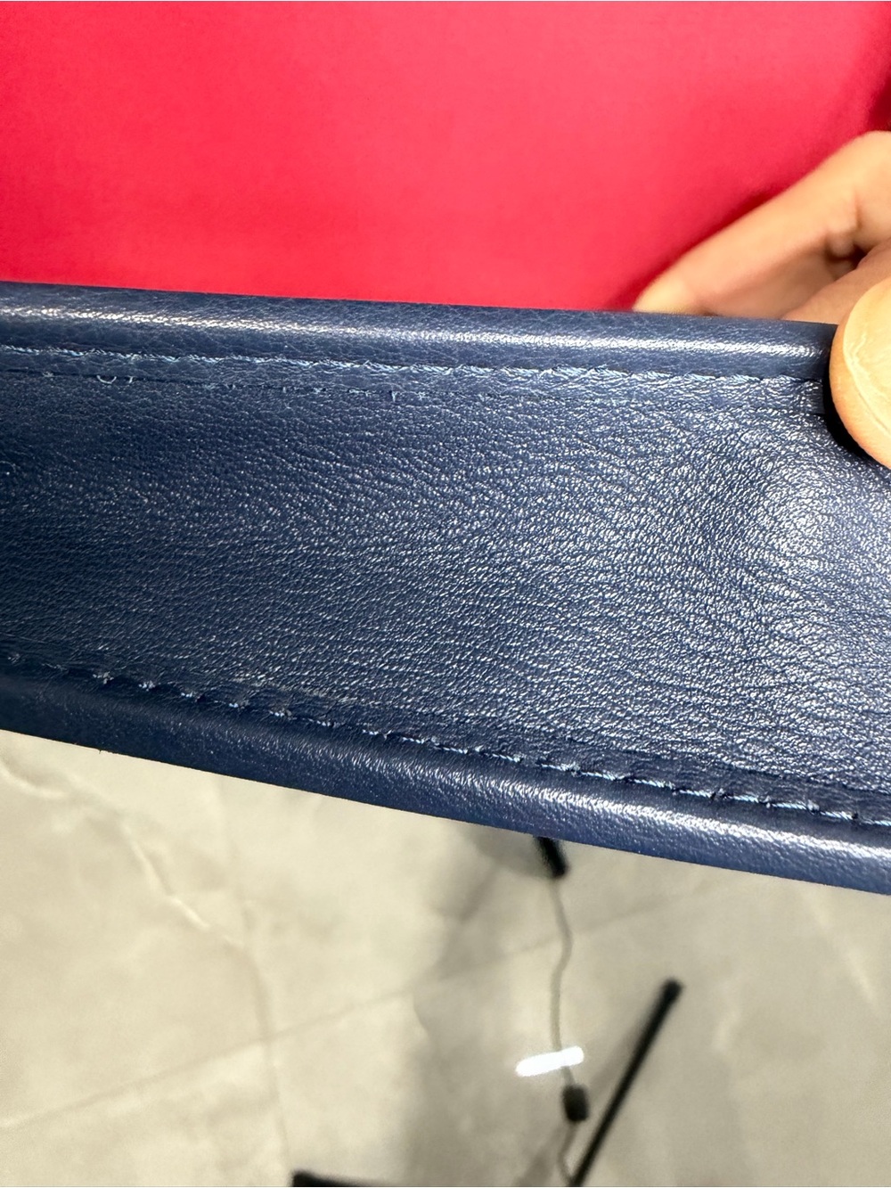 Victorinox Navy Blue nylon leather Crossbody Bag with Gold Hardware - Picture 6 of 12